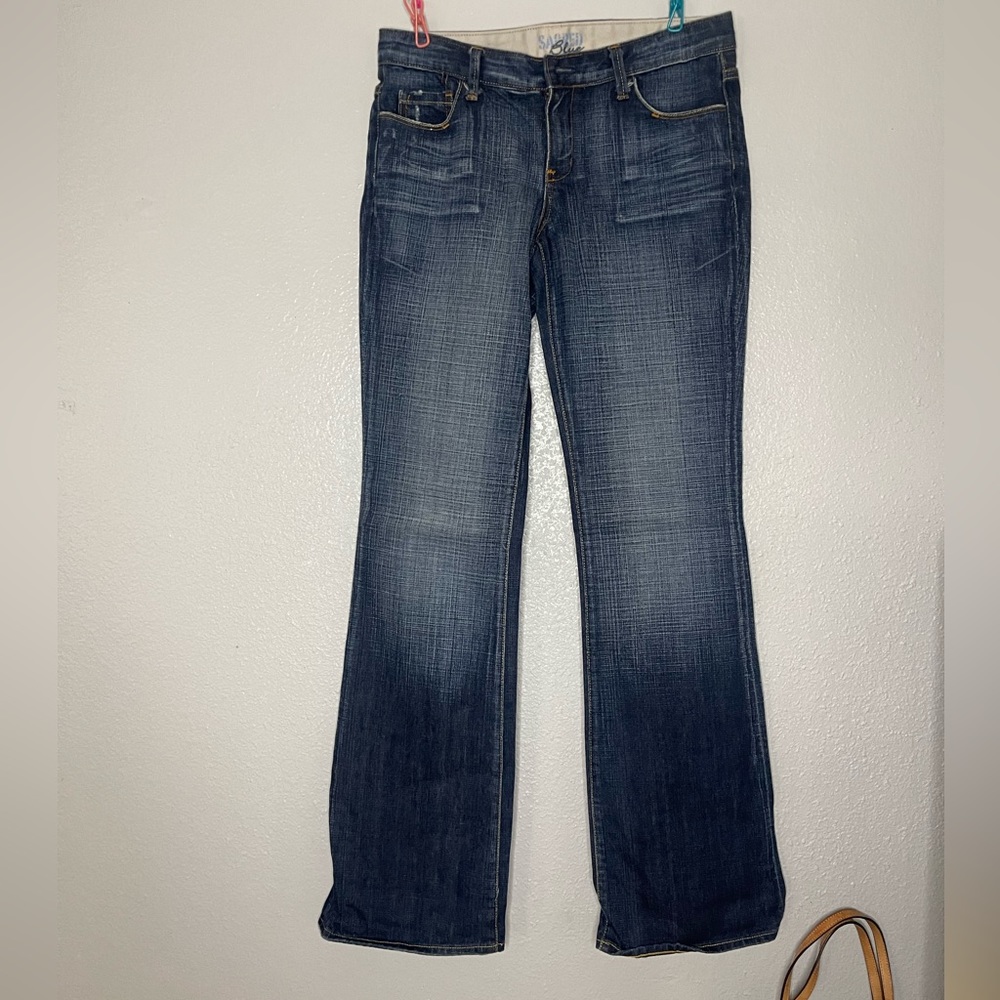 scared blue low rise